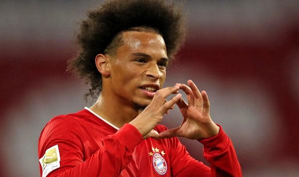 Leroy Sane is one of the fastest football players in the world